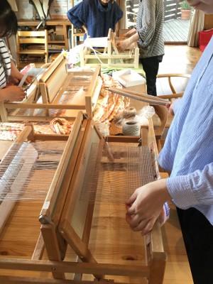 手織り体験教室
