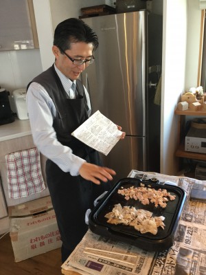 ヘルシー石焼料理体験＆お食事会