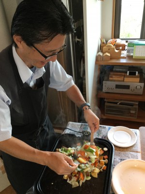 ヘルシー石焼料理体験&お食事会